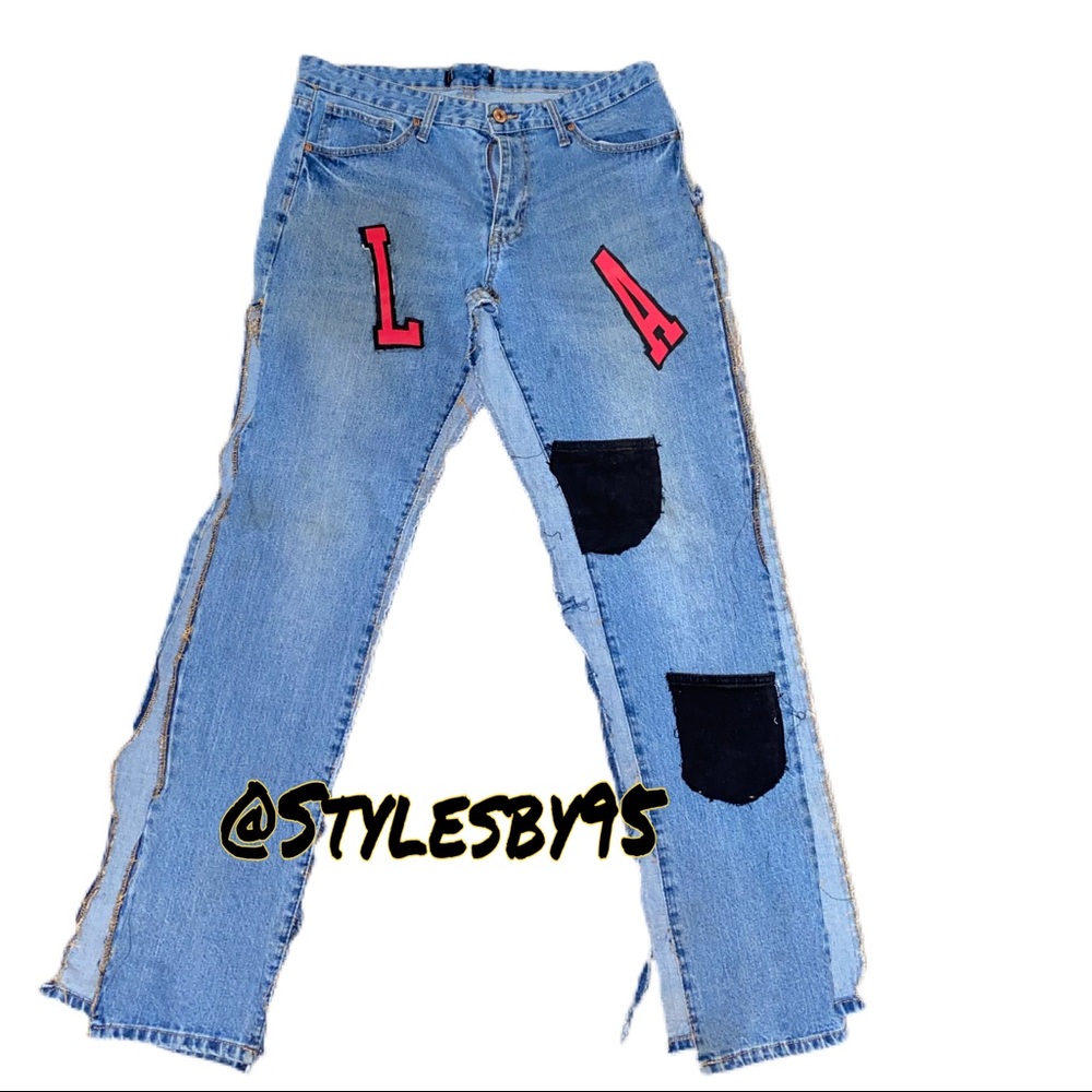 Custom cross over jeans (custom)